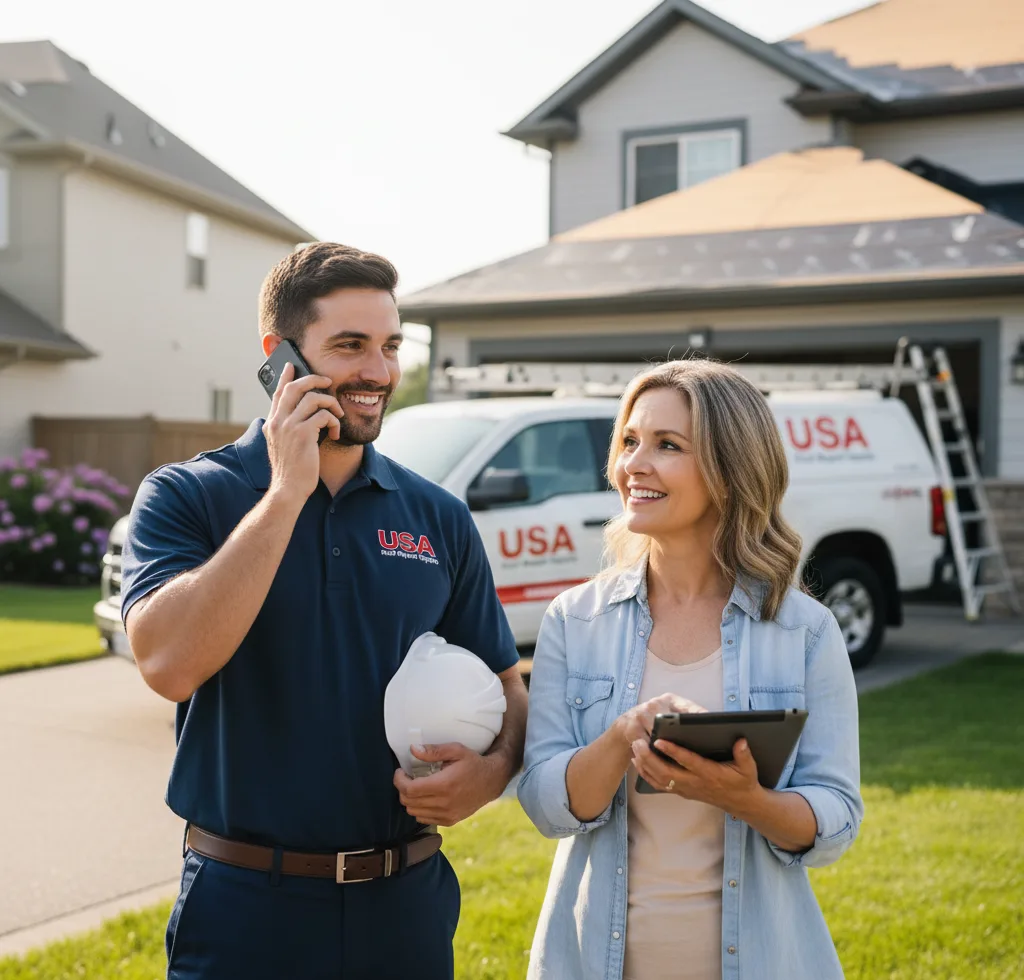 USA Roof Repair Experts customer support in Norwich